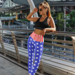 USA Stars och stripes Leggings<br><div class="desc">Lagstiftning i stars och stripes i USA</div>