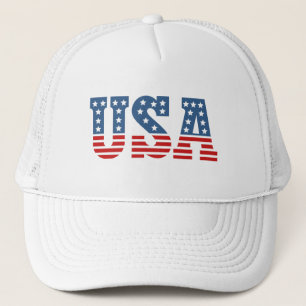 USA Stars och stripes patriotisk Amerika 4 juli Keps