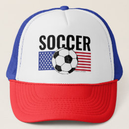 USA Stars & Stripes Fotboll Unisex Keps