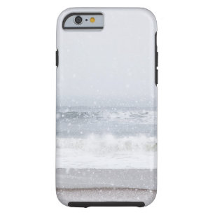USA statliga New York, Rockaway strand, snöstorm Tough iPhone 6 Case