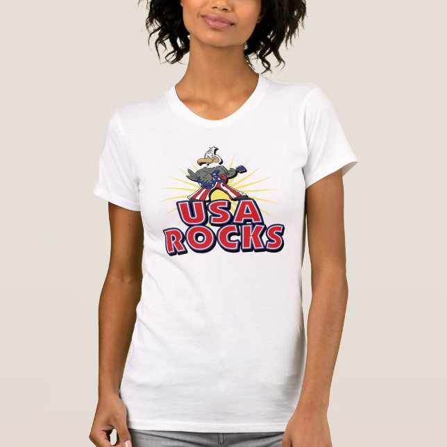 USA stenörn T-shirt (Framsida)
