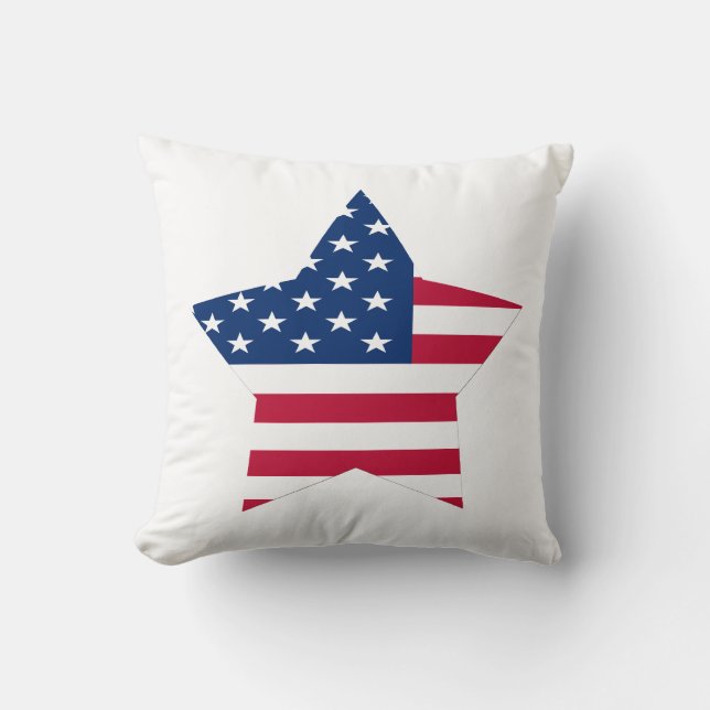 USA stjärnaflagga Kudde (Framsida)