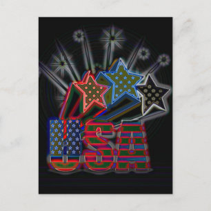 USA Stolt Vykort