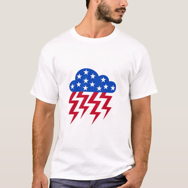USA Storm T-shirt (Framsida)