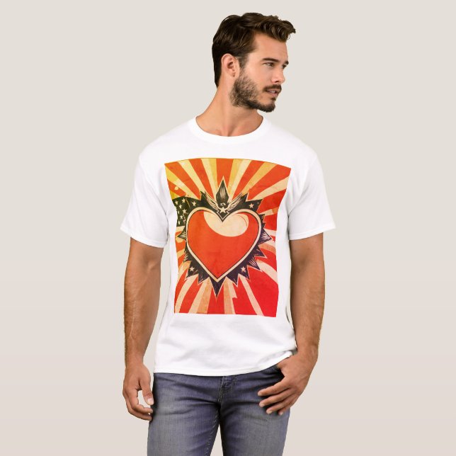USA T SHIRT (Hel framsida)