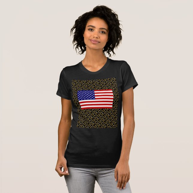 USA  T SHIRT (Hel framsida)