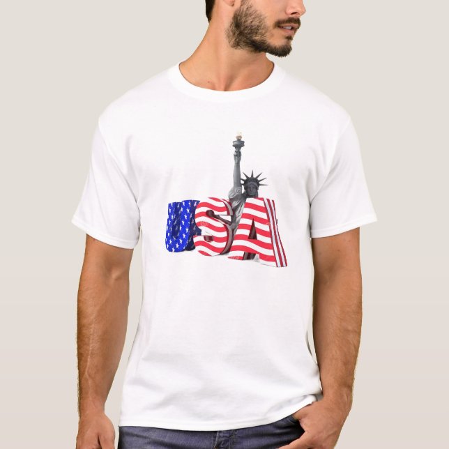 USA t-shirt (Framsida)