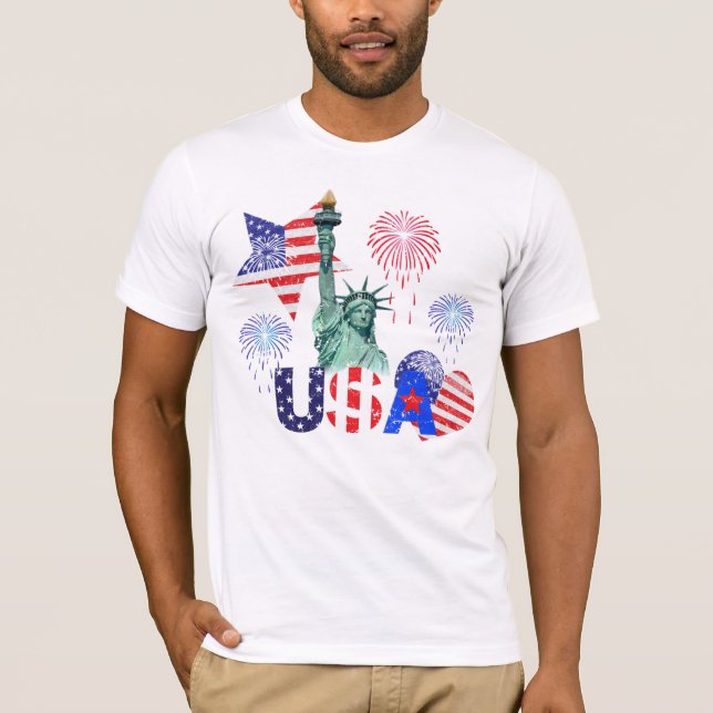 USA T SHIRT (Framsida)