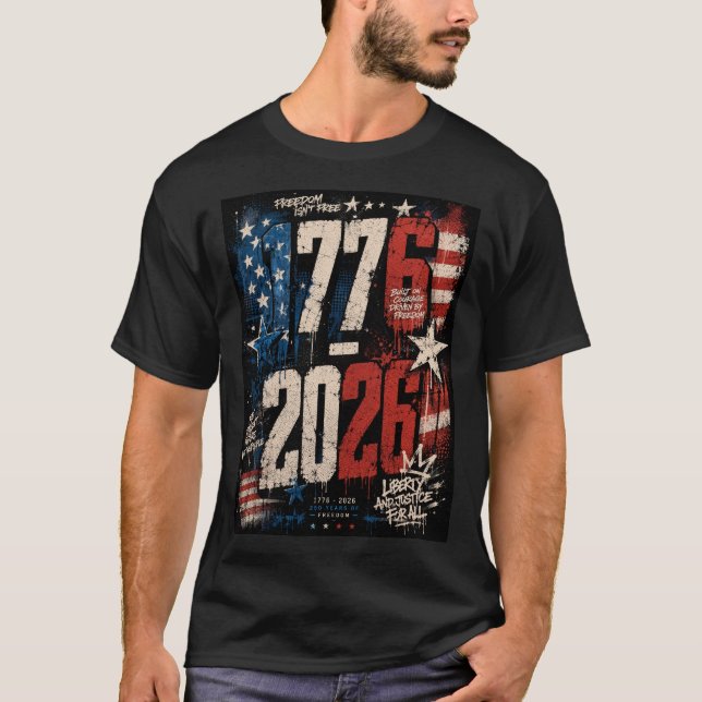 USA T SHIRT (Framsida)