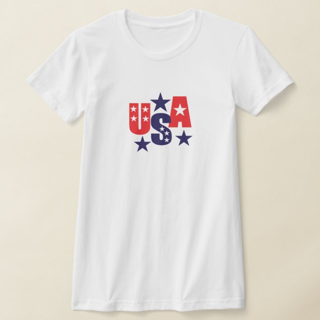 USA t-shirt (Laydown)