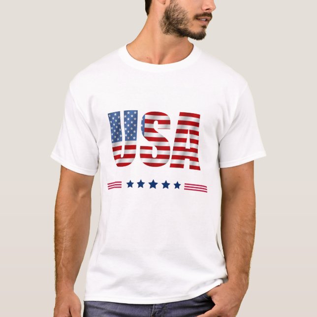 USA T-Shirt (Framsida)