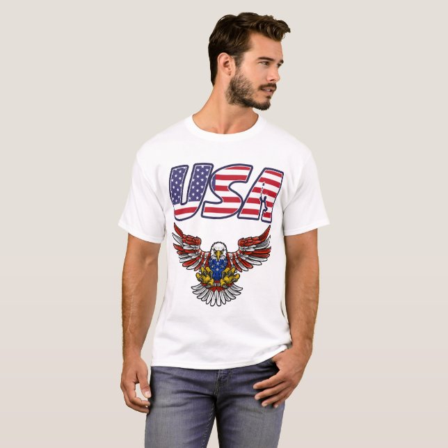 USA T SHIRT (Hel framsida)