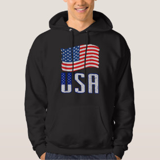 USA T Shirt Women Manar Kids Patriotic American Fl Hoodie