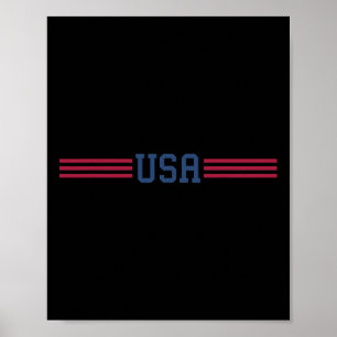 USA T Shirt Women Manar Patriotic American White 4 Poster