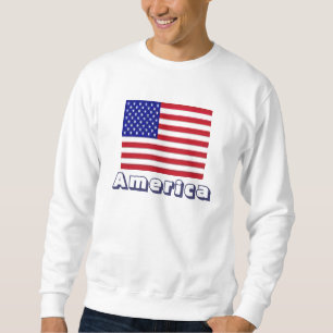 USA T-tröja Långärmad Tröja