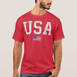 USA T Women Manar Kids Patriotic American Flagga j T Shirt