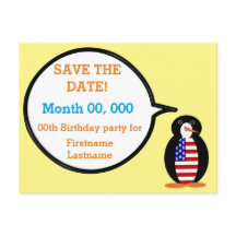 USA Talande Ms. Pingvin Personlig