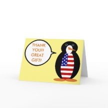 USA Talking Penguin Personlig