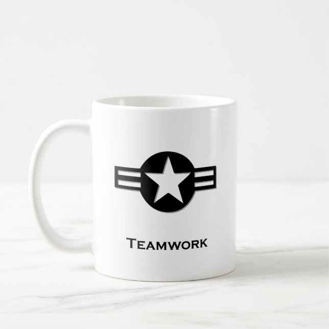 USA Teamwork Kaffemugg (Vänster)