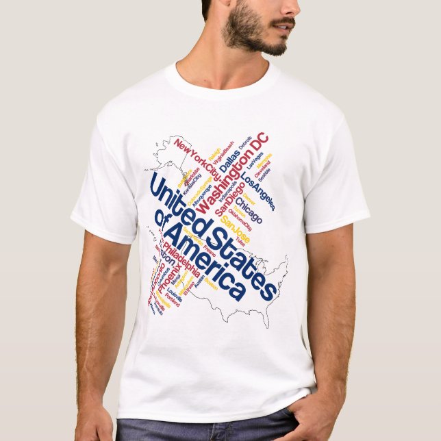 USA TEE SHIRT (Framsida)