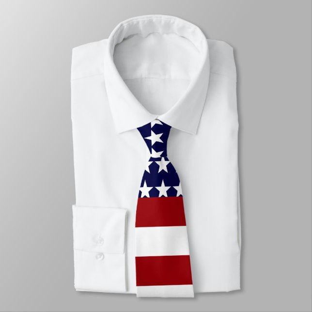 USA Tema Neck Tie Slips (Bunden)