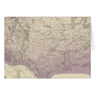 USA-temperatur Hälsningskort