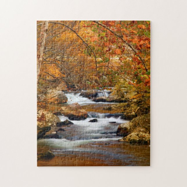 USA, Tennessee. Forsande Mountain Creek Pussel (Vertikal)