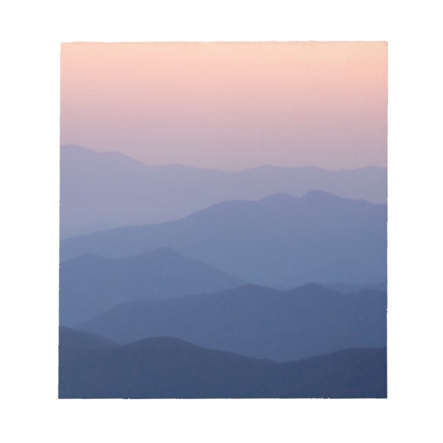 USA, Tennessee, Great Smoky Mountains National Anteckningsblock (Framsida)