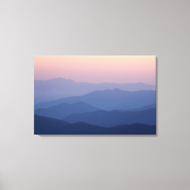 USA, Tennessee, Great Smoky Mountains National Canvastryck (Framsida)