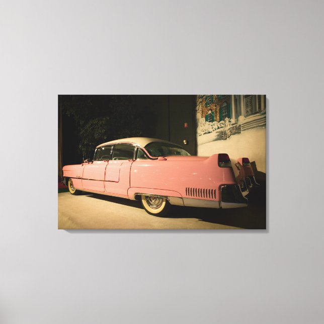 USA, Tennessee, Memphis, Elvis Presley 3 Canvastryck (Framsida)