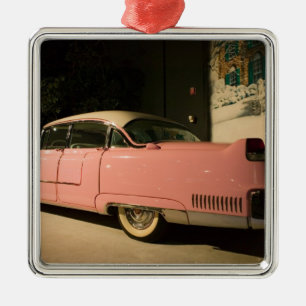 USA, Tennessee, Memphis, Elvis Presley 3 Julgransprydnad Metall