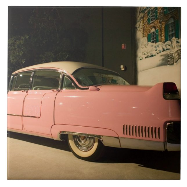 USA Tennessee, Memphis, Elvis Presley 3 Kakelplatta (Framsidan)