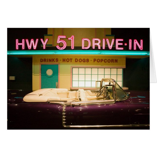 USA Tennessee, Memphis: Elvis Presley Hälsningskort (Framsidan Horizontal)