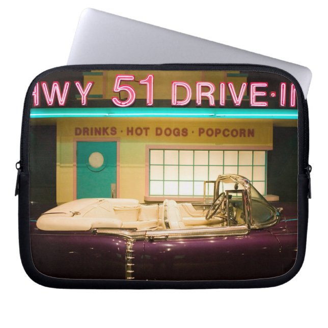 USA Tennessee, Memphis: Elvis Presley Laptop Fodral (Framsidan)