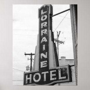 USA, Tennessee, Memphis: National Civil Högers Poster