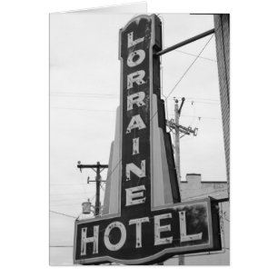USA, Tennessee, Memphis: National Civil Rights Hälsningskort