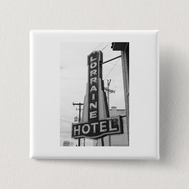 USA, Tennessee, Memphis: National Civil Rights Knapp (Framsida)