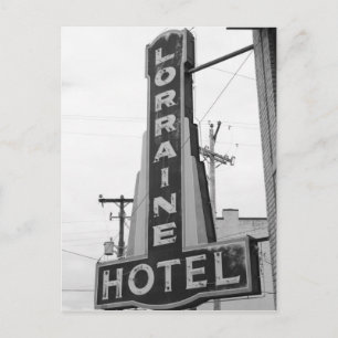 USA, Tennessee, Memphis: National Civil Rights Vykort