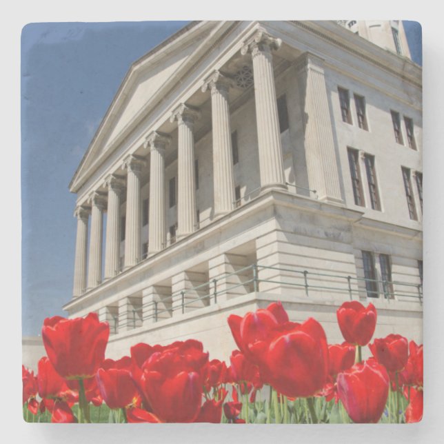 USA, Tennessee, Nashville. Historiska Tennessee Stenunderlägg (Framsidan)