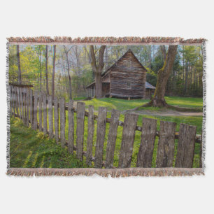 USA, Tennessee, Stuga i Cades Cove Mysfilt