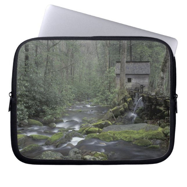 USA, Tennessee, Underbarare Smoky Mountains Nation Laptop Fodral (Framsidan)