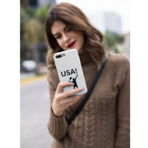 USA-tennisspelare som använder punkt som boll