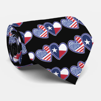 USA-Texas-Flagga-Heart Slips
