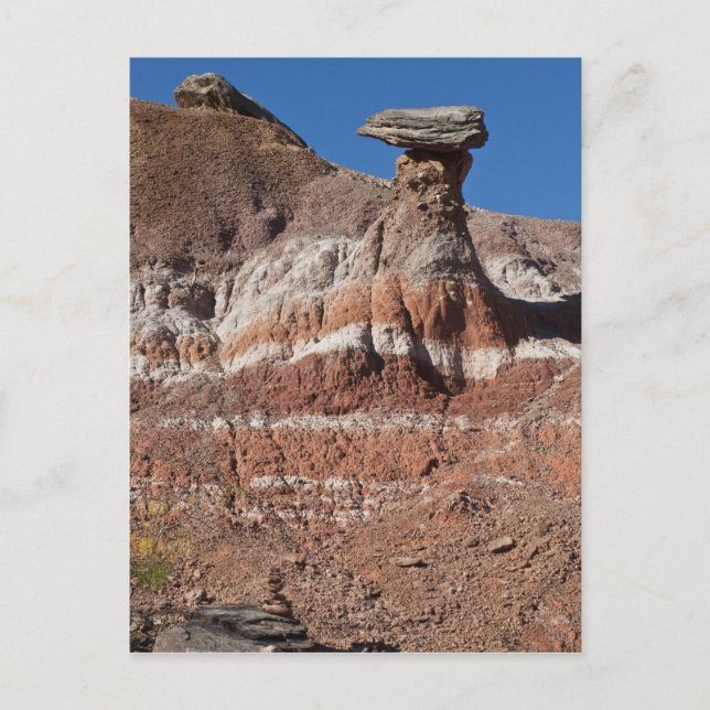 USA, Texas, Panhandle, Hoodoo Vykort (Framsida)