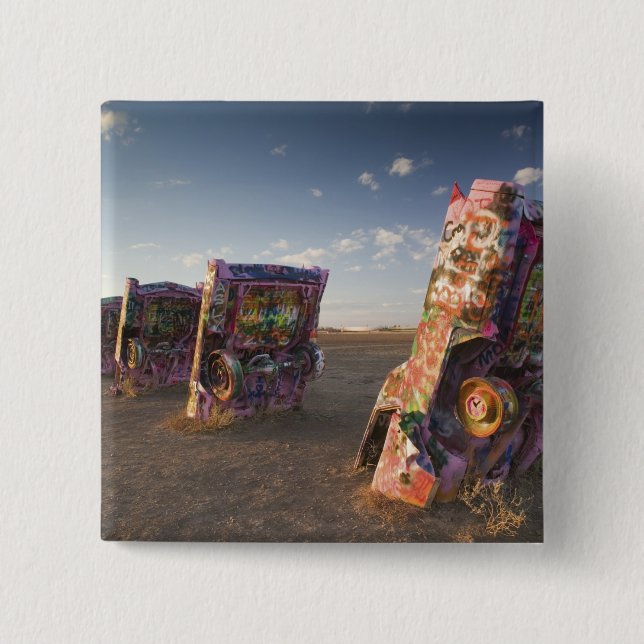 USA, TEXAS, Panhandle-området, Amarillo: Cadillac  Knapp (Framsida)