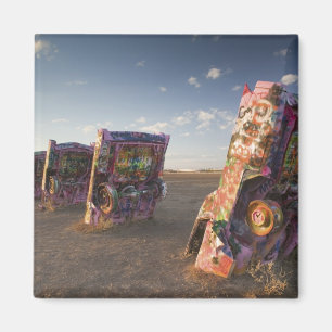 USA, TEXAS, Panhandle-området, Amarillo: Cadillac Magnet