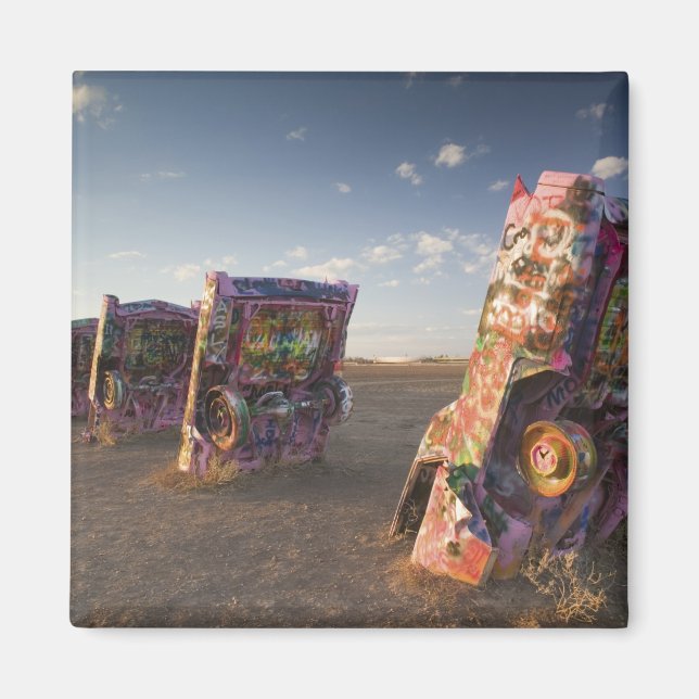 USA, TEXAS, Panhandle-området, Amarillo: Cadillac  Magnet (Framsidan)