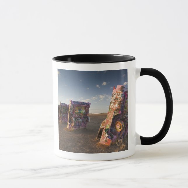 USA, TEXAS, Panhandle-området, Amarillo: Cadillac  Mugg (Höger)