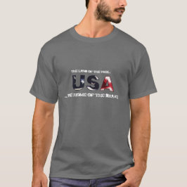 USA. .the land av det fritt… hemmet av T Shirt
