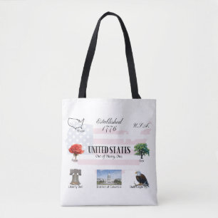USA Théte Bag Tygkasse